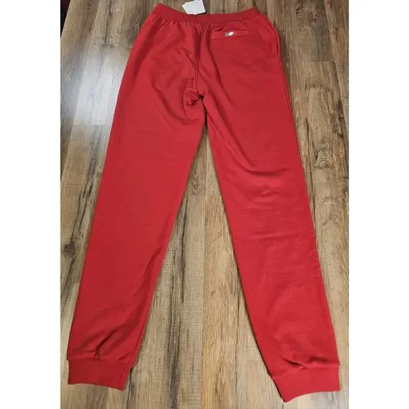 Puma Ferrari Race Red Rossa Corsa Joggers / Sweat Pants Size M NWT - Picture 10 of 12